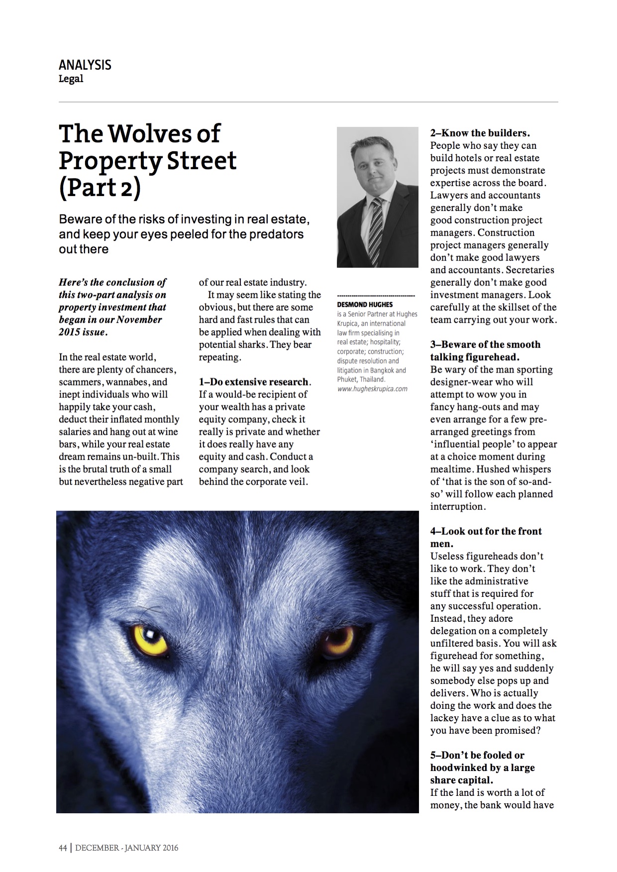 Wolves of Property Street Part 2 of 2